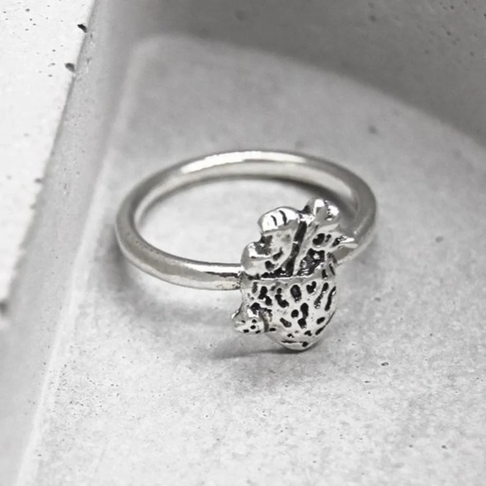 Realistic Heart Ring